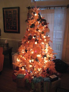fake christmas tree
