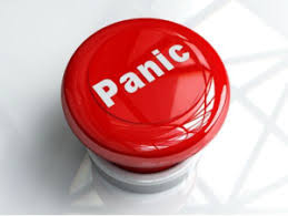 red panic button